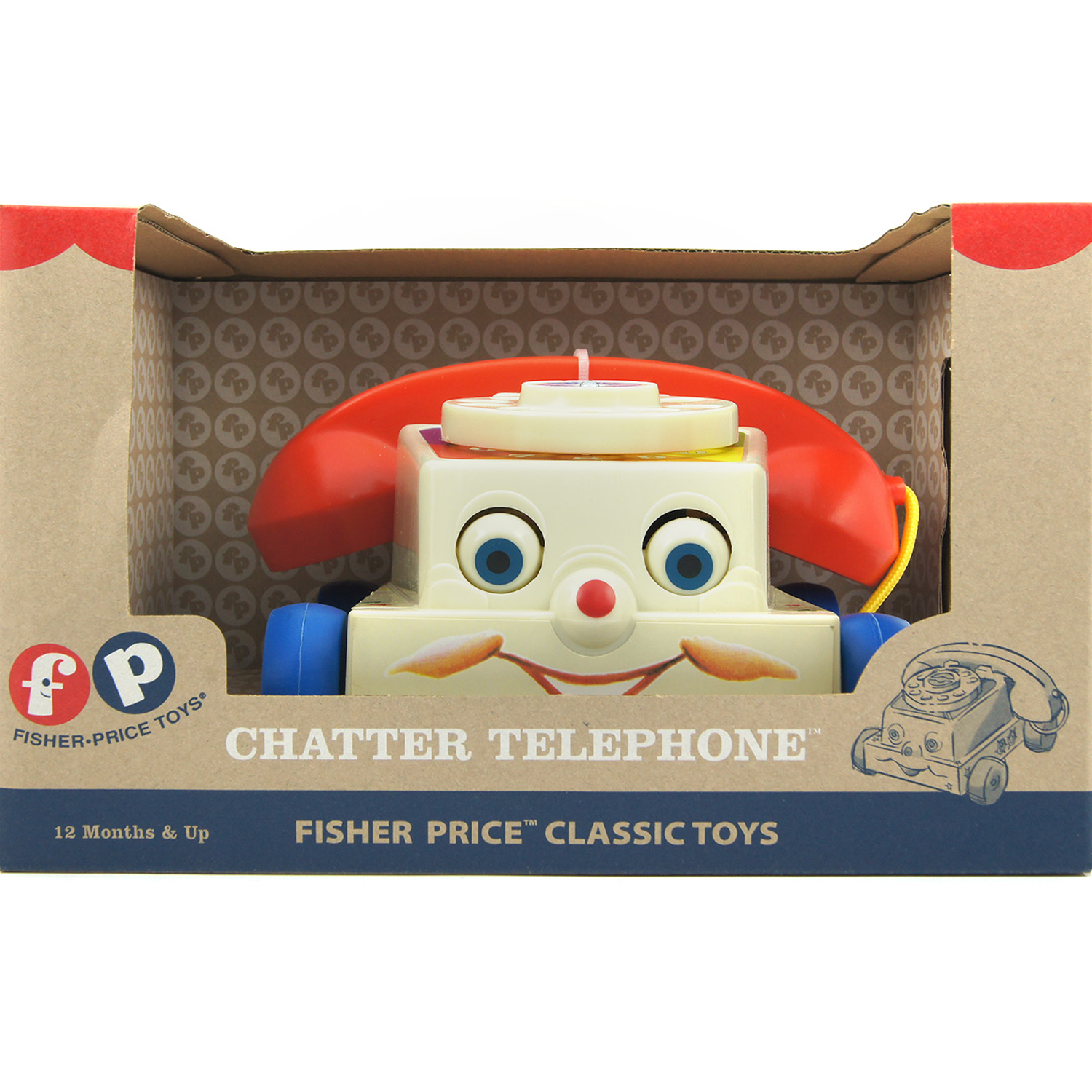 Fisher-Price Classic Chatter Phone for sale online 