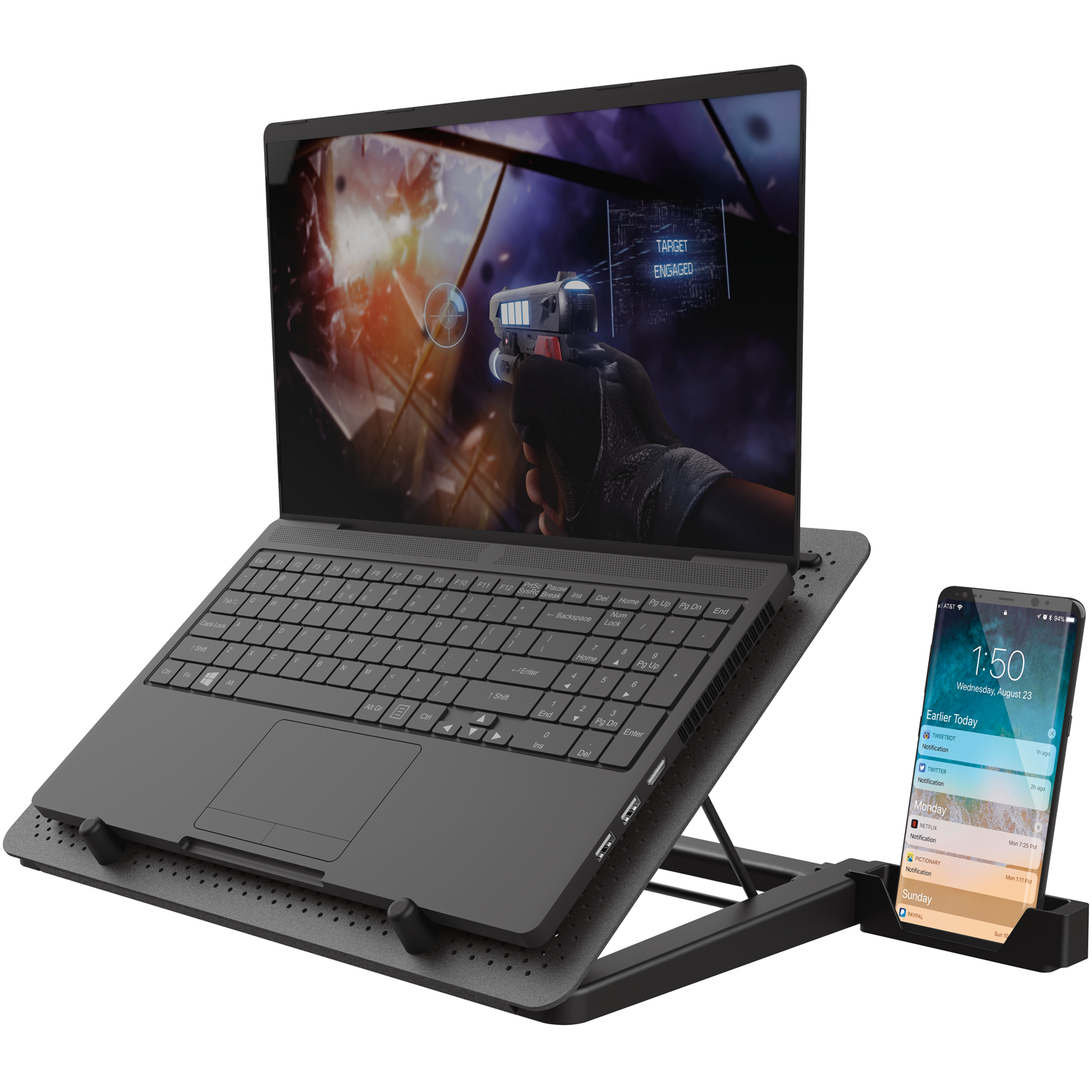 GXT 1125 Quno Laptop Cooling Stand 総代理店 media.johnabbott.qc.ca