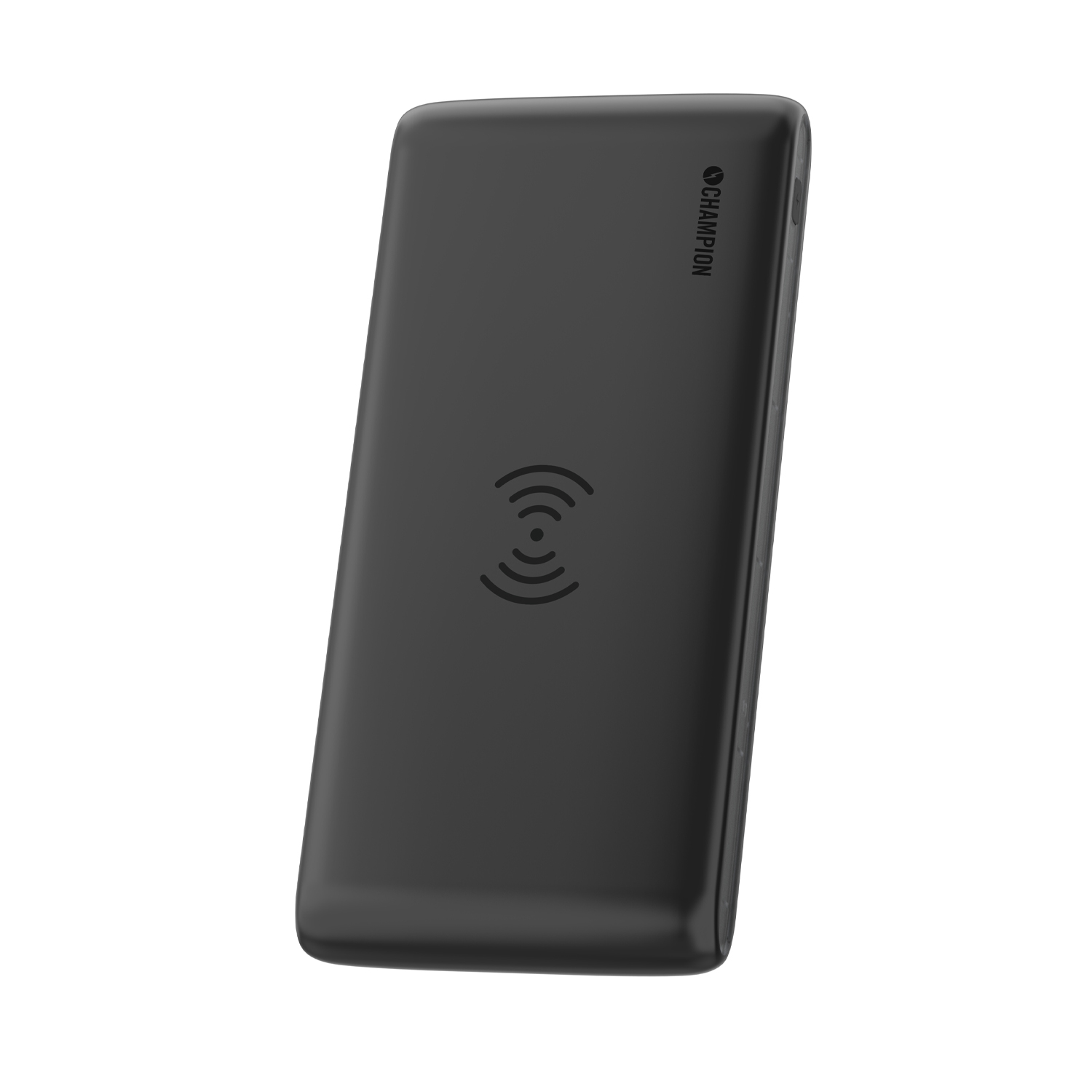 PowerBank 10.000 mAh 12W + Wireless Charging Svart