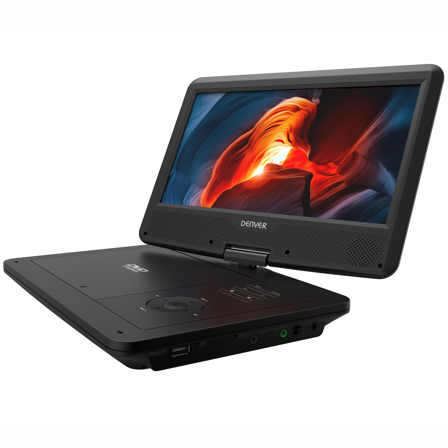 Portabel DVD-spelare med TV 10,1"