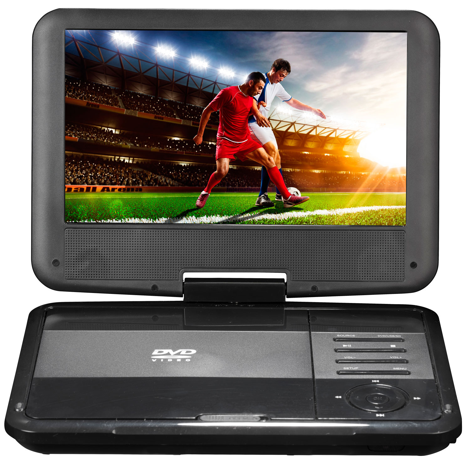 Portabel DVDspelare med 9" skärm