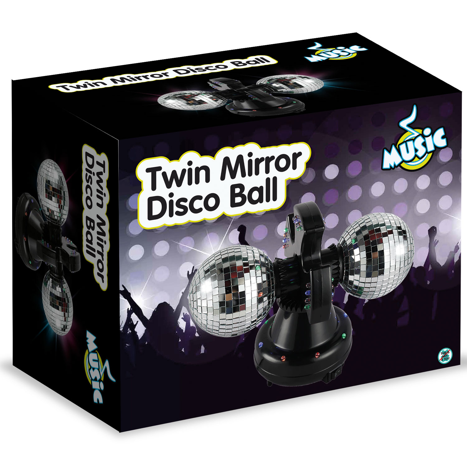 Twin Mirror Ball lamp LED