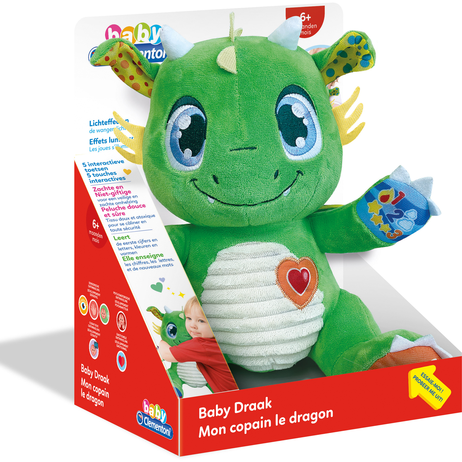 Baby Dragon Interactive Plush