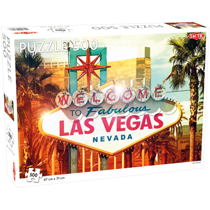 500 pcs puzzle: Welcome to Las Vegas