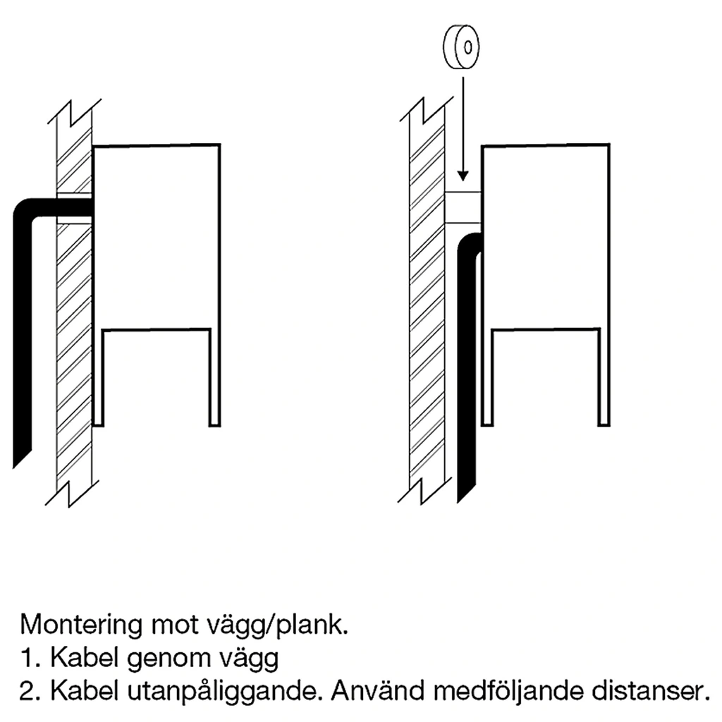Nero Downlight 140lm Ø9cm Svart