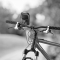 Vattentålig mobilhållare för cykel