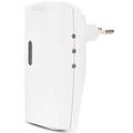 Wireless receiver for doorbell Plug-in MLR-1923 White