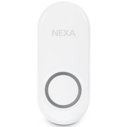 Trådlös tryckknapp till dörrklocka MLT-1924 Vit