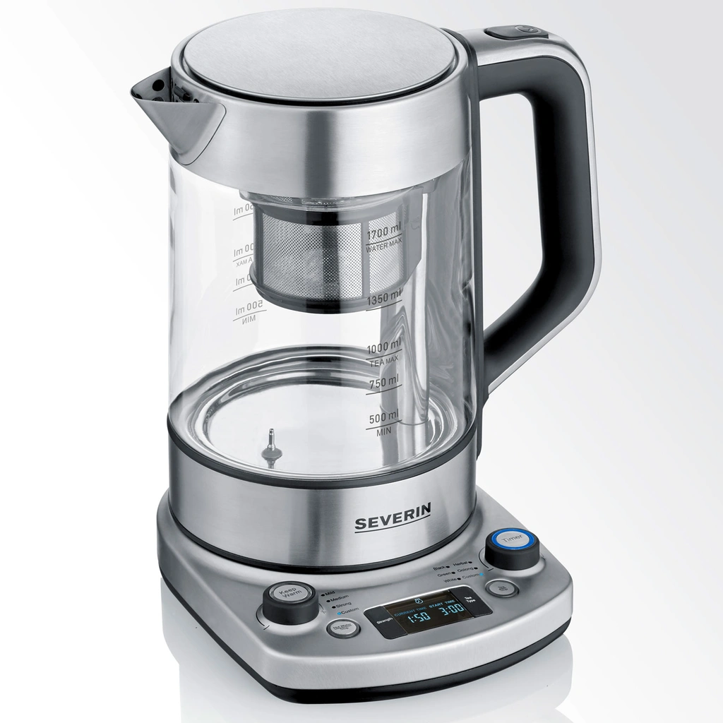 Te / Vattenkokare med Hiss,Glas WK3422