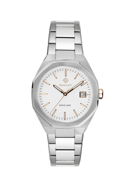 Quincy Lady White/Stainless steel