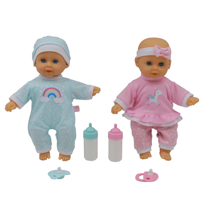 Twin Baby dolls 30cmset