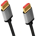 HDMI cable HDMI 2.1 8K/60Hz 4K/120Hz 1m Aluminium
