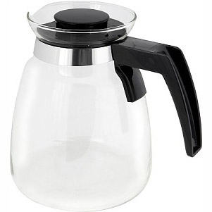 Glass Jug Aroma Grande Black 1.6l