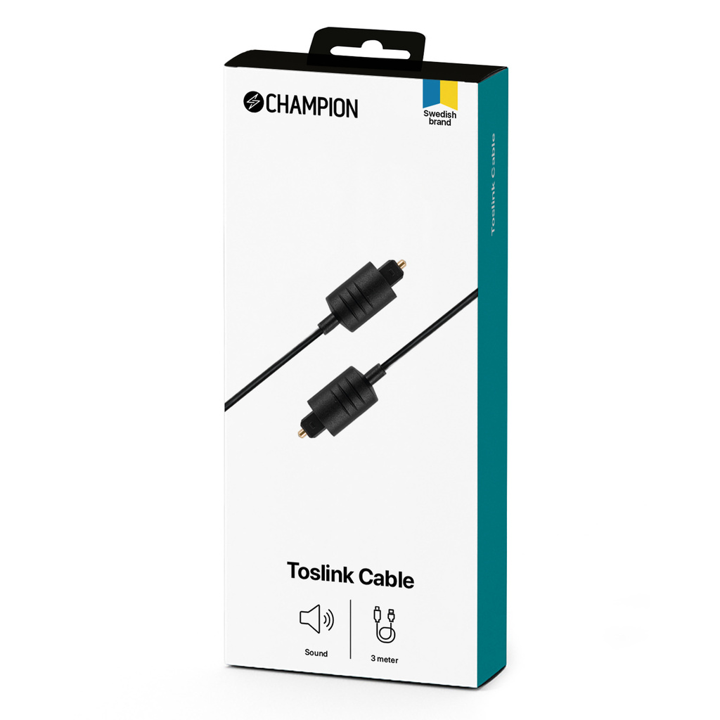 Optisk Toslink-kabel 3.0m