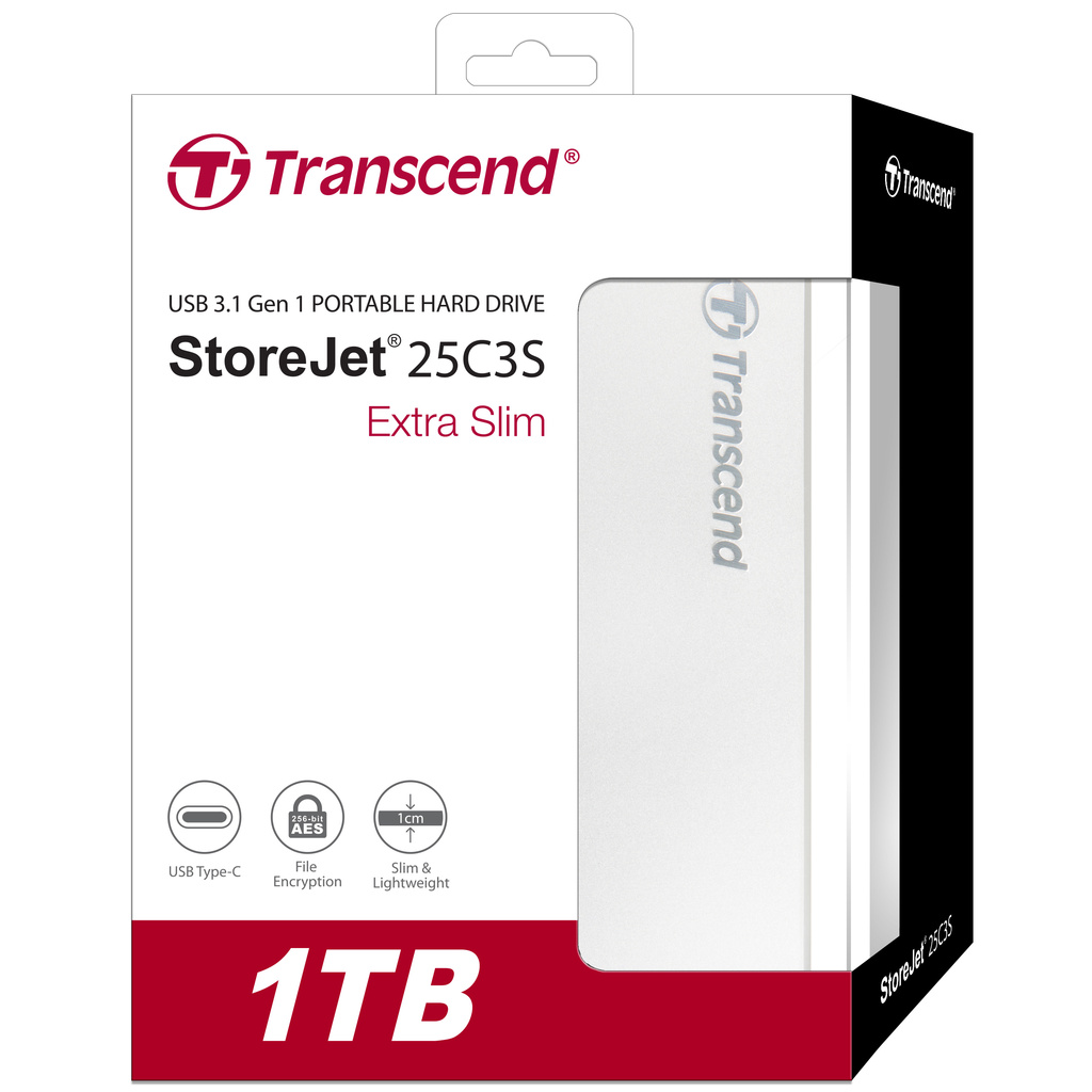 HDD StoreJet 25C3S 2.5" 1TB USB-C