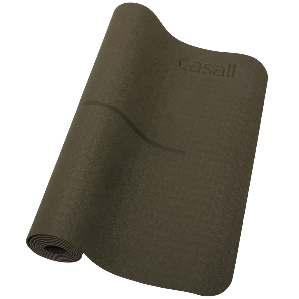 Yoga mat position 4mm Forest Green/Black
