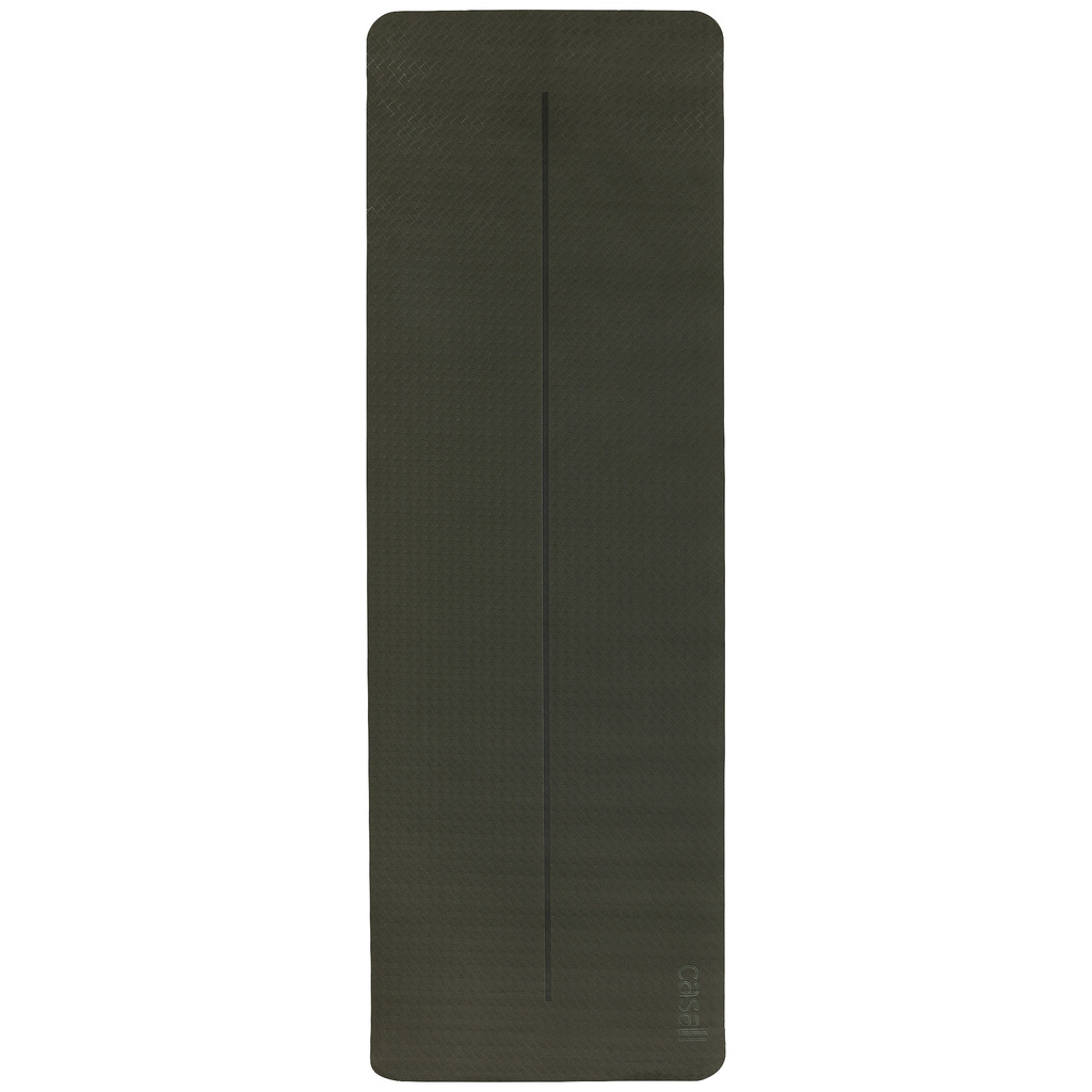 Yoga mat position 4mm Forest Green/Black