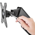 Monitorarm Väggfäste 17-32" gasfjädrad 260mm