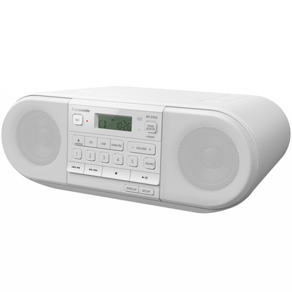 Kraftfull radio med DAB+/FM,Bluetooth,CD,USB