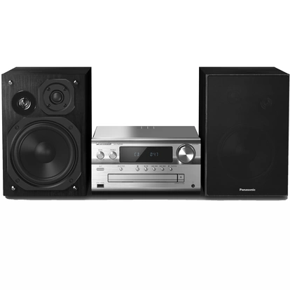 Stereo-system Mikro-format Radio/CD/Bluetooth Hi-Res Audio SC-PMX90EG-S Silver