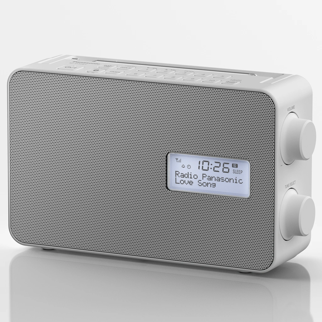 Radio FM DAB+ Bluetooth RF-D30BTEG-W Vit
