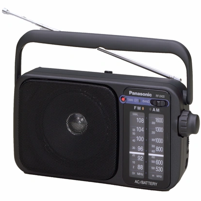 Radio FM AM RF-2400DEG-K Svart