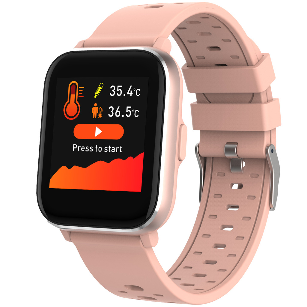 Smartwatch kroppstemp/hjärtfrekvens/IP67