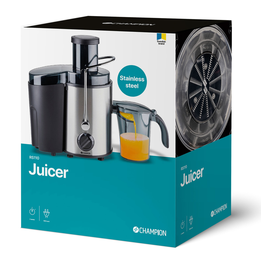 Juicer 0.6L 500W RS110 Black