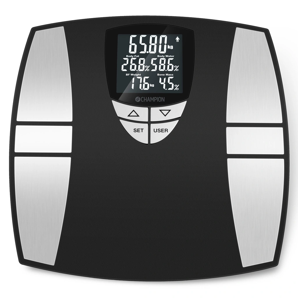 Bathroom scale Body Fat PV310 Black/Silver