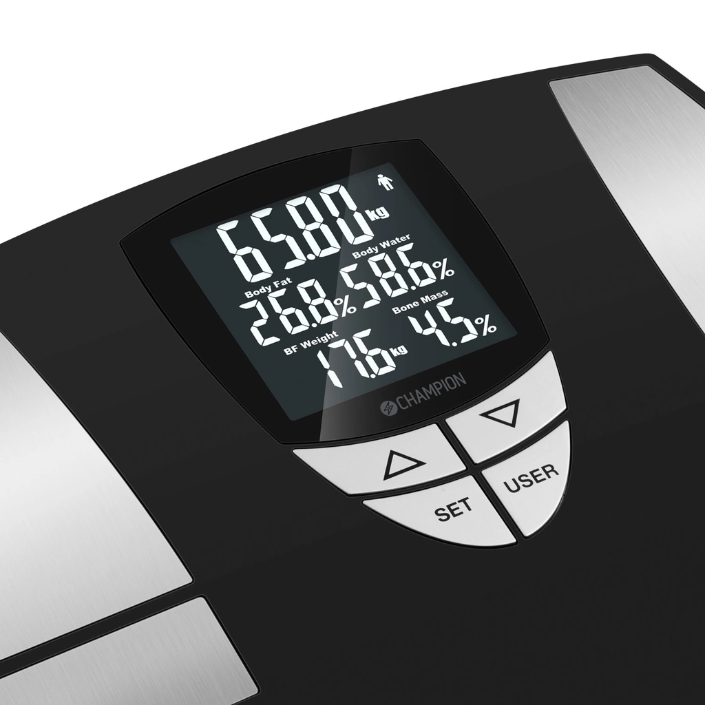 Bathroom scale Body Fat PV310 Black/Silver