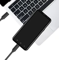 USB-C till USB-C Kabel 4K/60Hz 100W 1m Svart