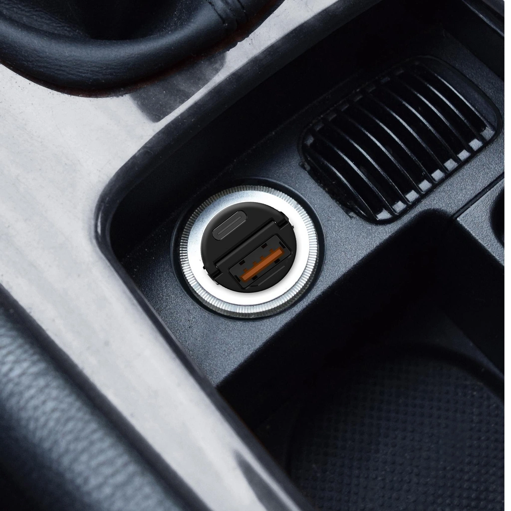 Billaddare 30W PD Svart