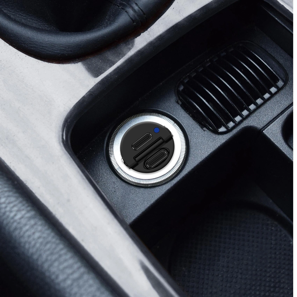 Billaddare 30W PD Svart