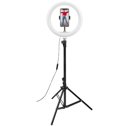 CLICKRINGUSB 12" Ringlampa med 1,6m Tripod