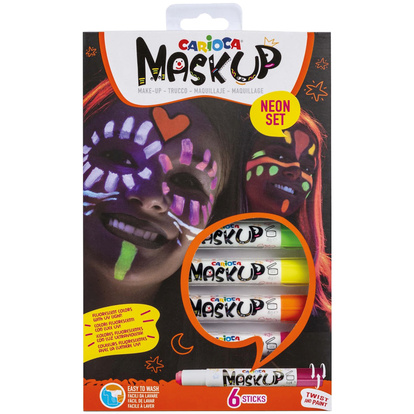 Carioca Mask up Fluo 6-pack