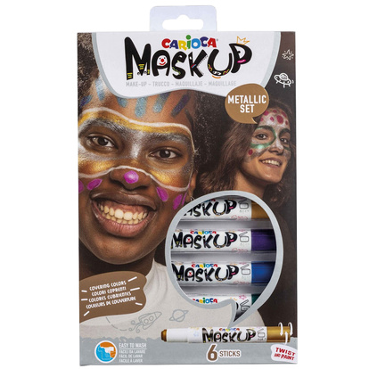 Carioca Mask up Metallic 6-pack