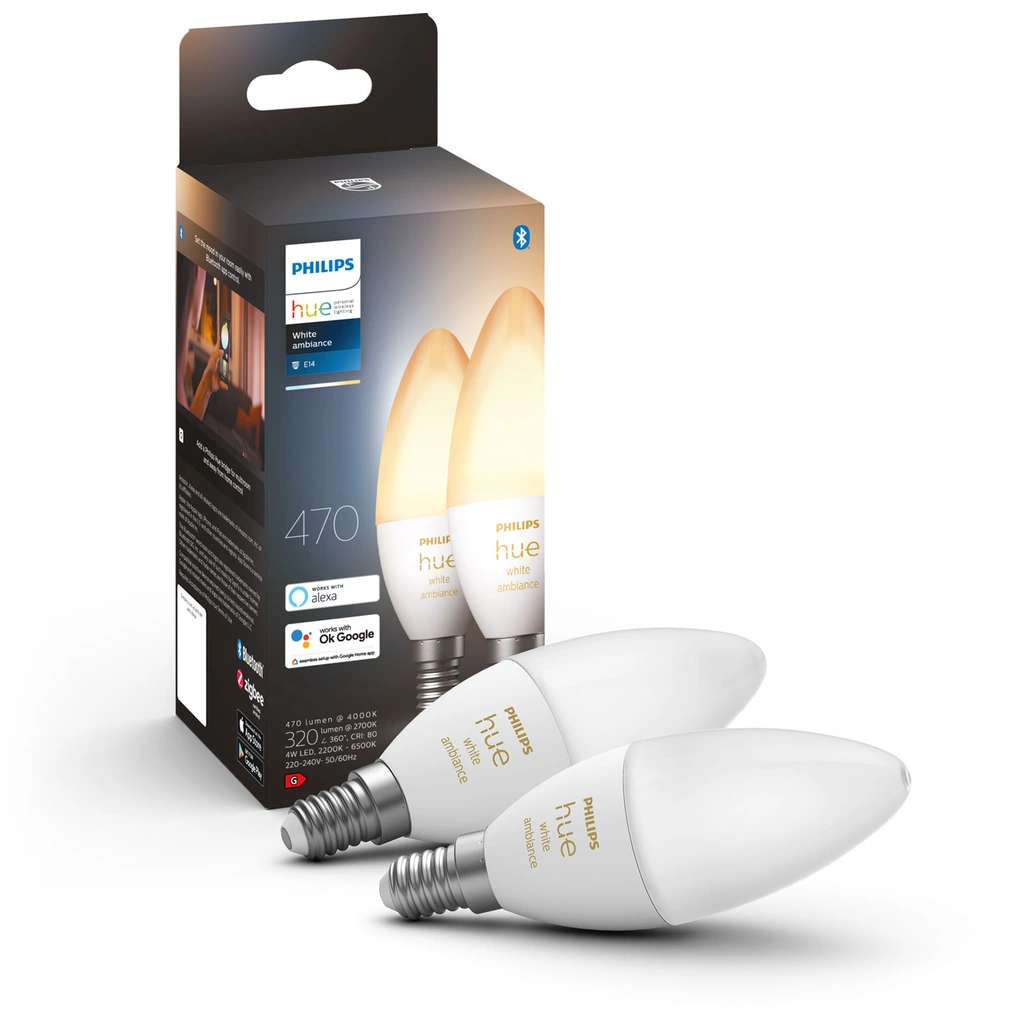 White Ambiance E14 Kron 470 lm 2-pack