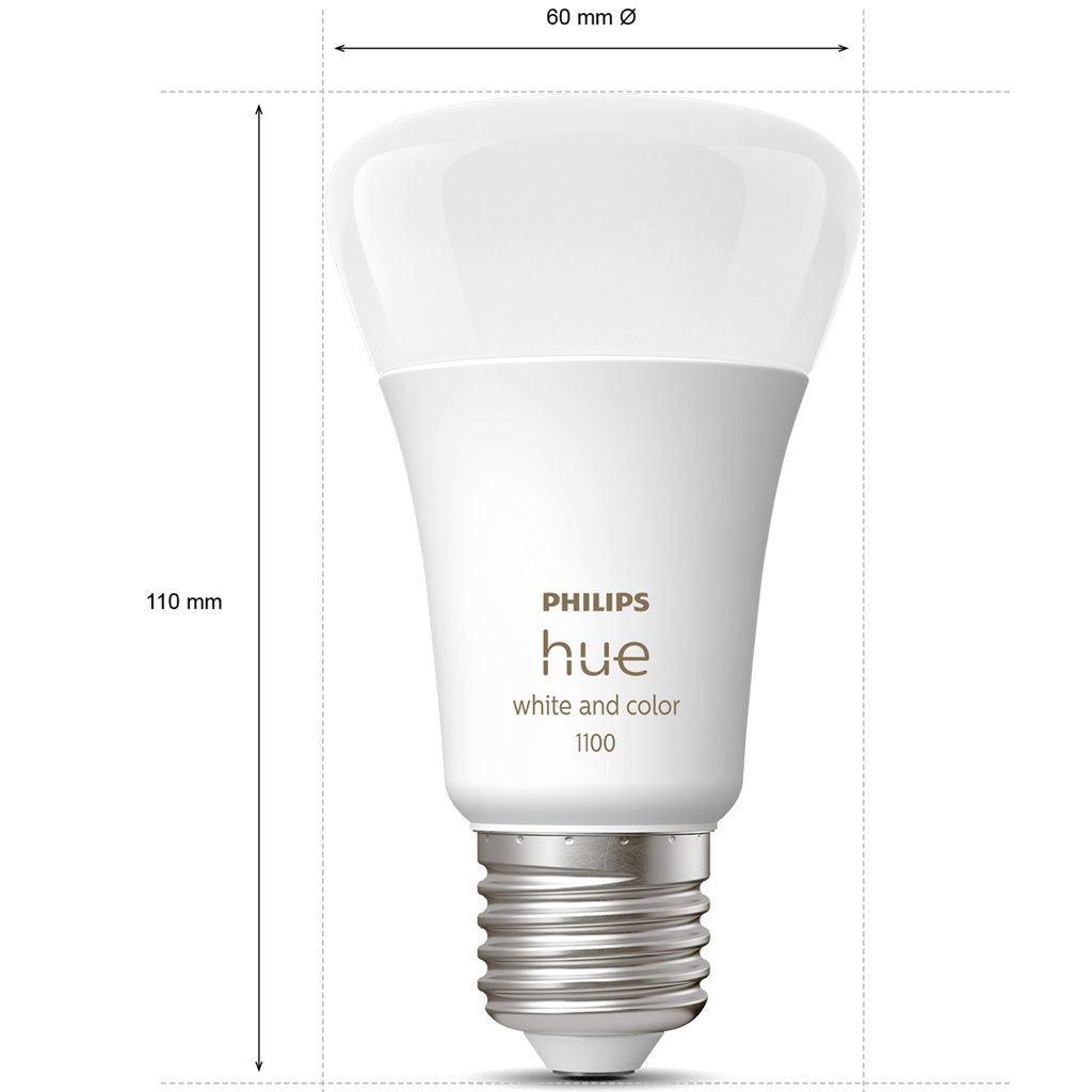 Hue White Color Ambiance E27 1100lm 1-pack