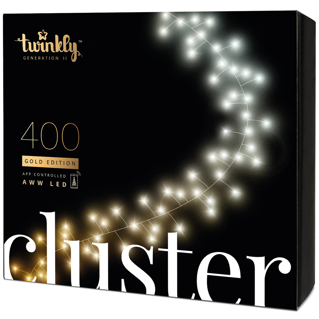 Cluster 400 AWW LEDs Gen.II IP44 Gold Edition
