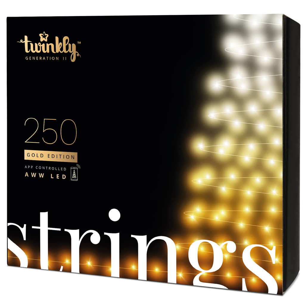 Strings 250 AWW LEDs Gen.II Gold Edition