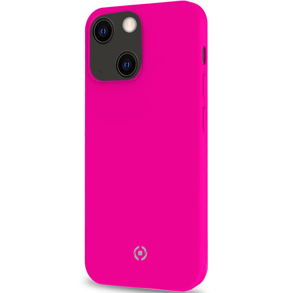 Cromo Soft rubber case iPhone 13 Fluo Pink