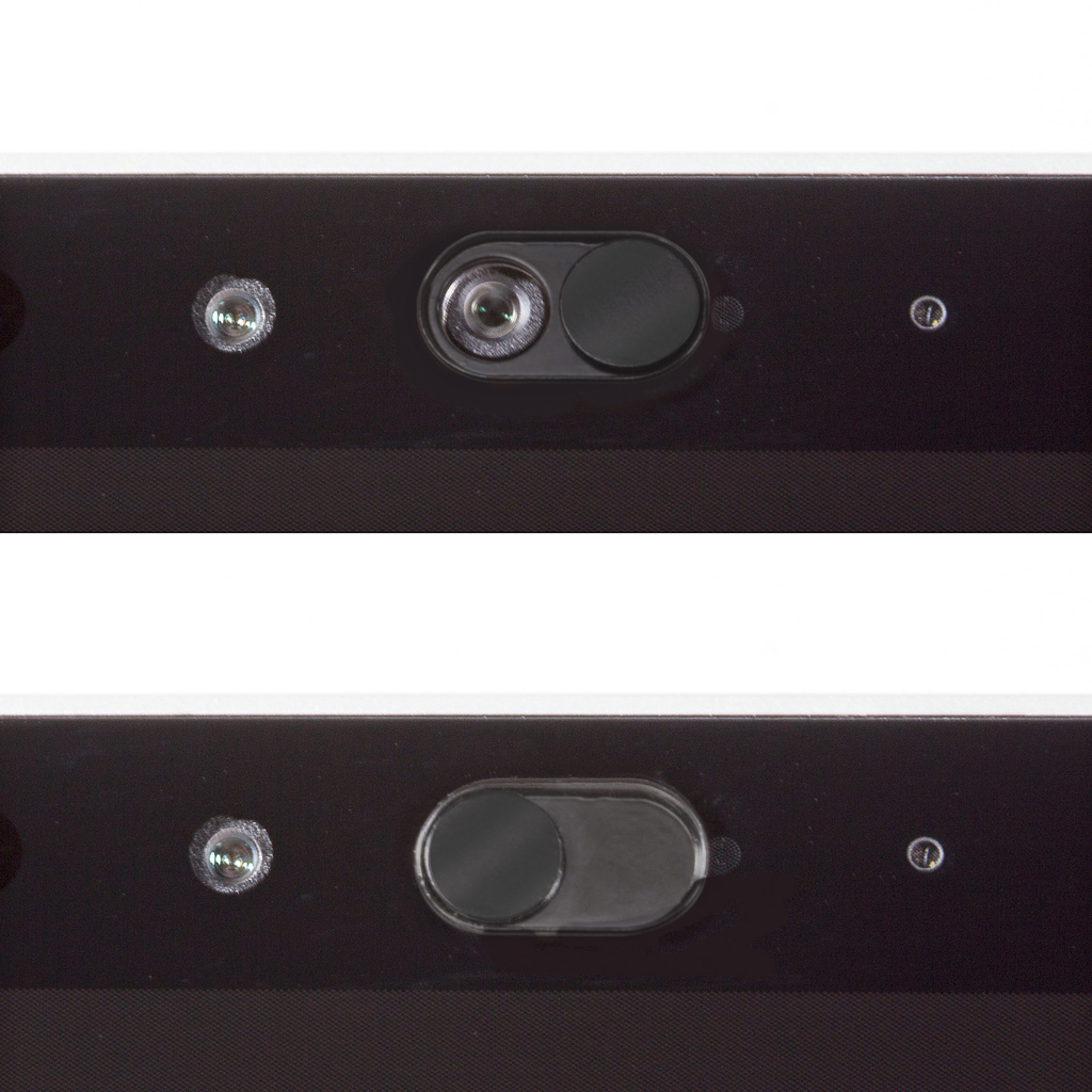 Skydd för webbkamera 3-pack svart