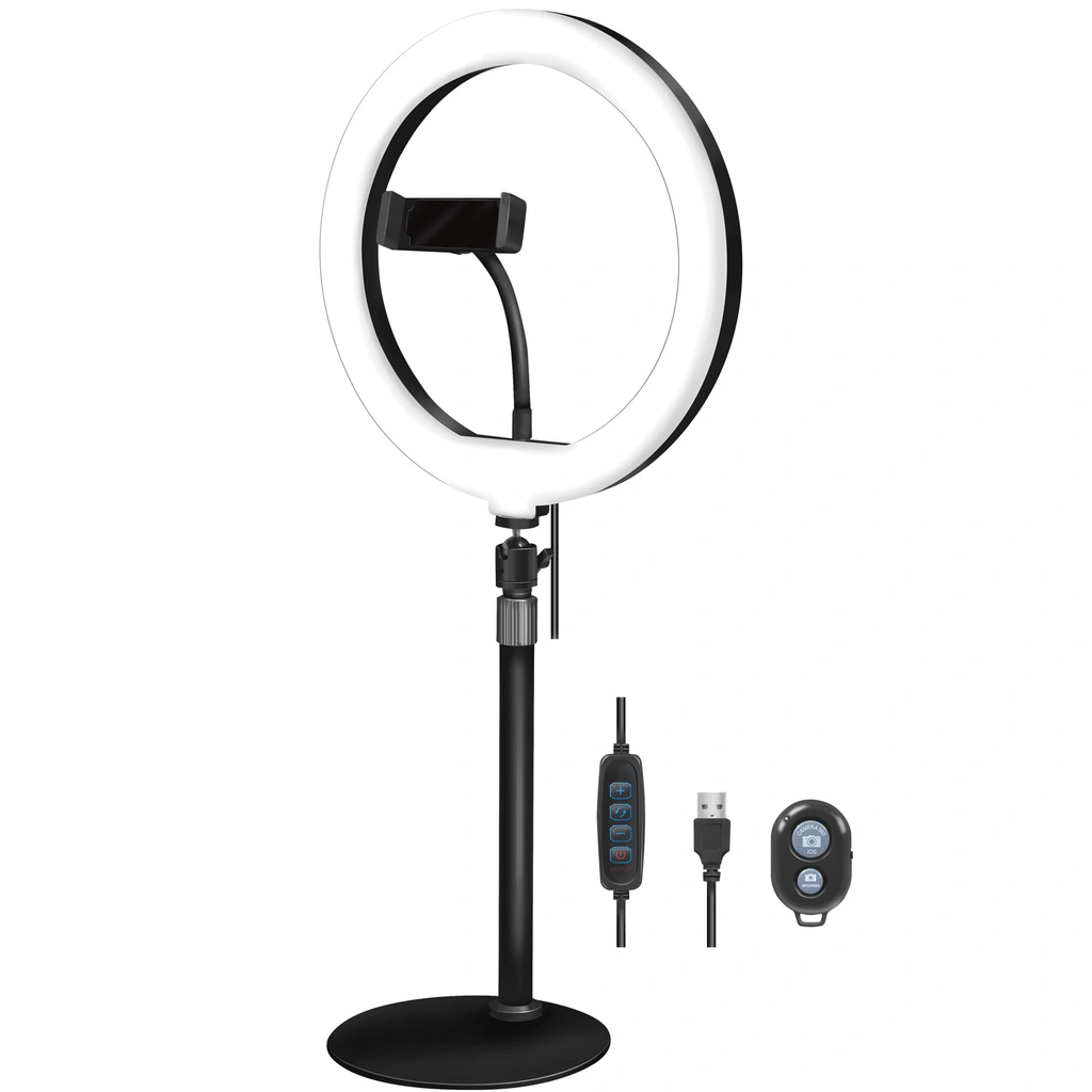 Ring light för smartphone Ø25cm m bordsstativ
