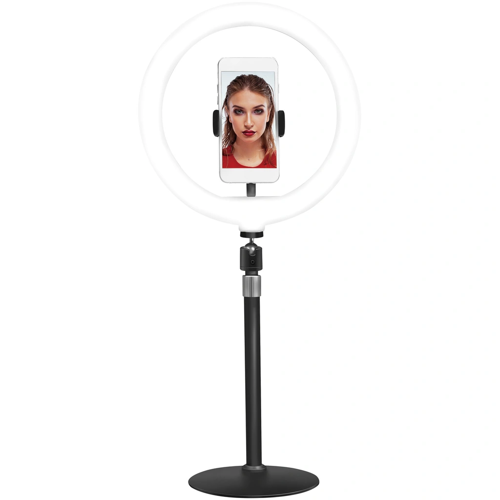 Ring light för smartphone Ø25cm m bordsstativ