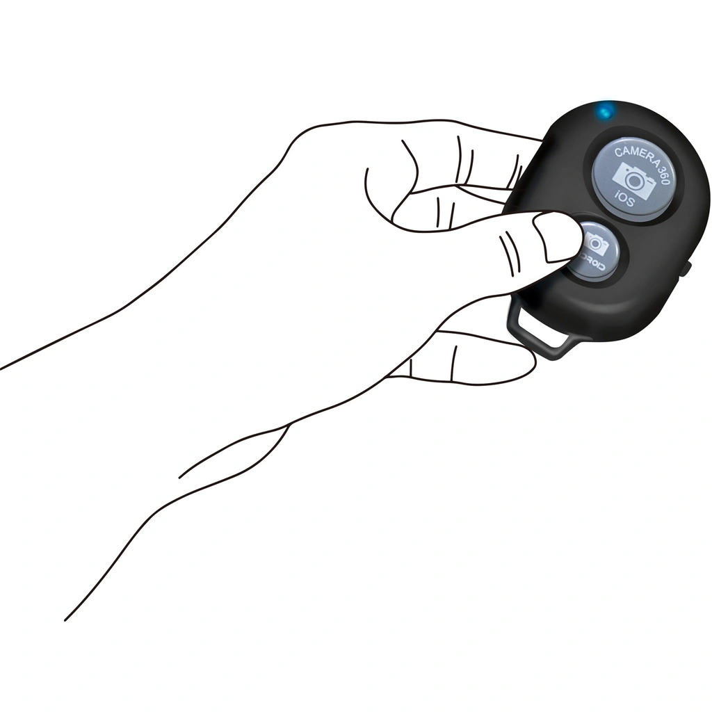 Ring light för smartphone Ø25cm m bordsstativ