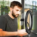 Ring light för smartphone Ø25cm m bordsstativ