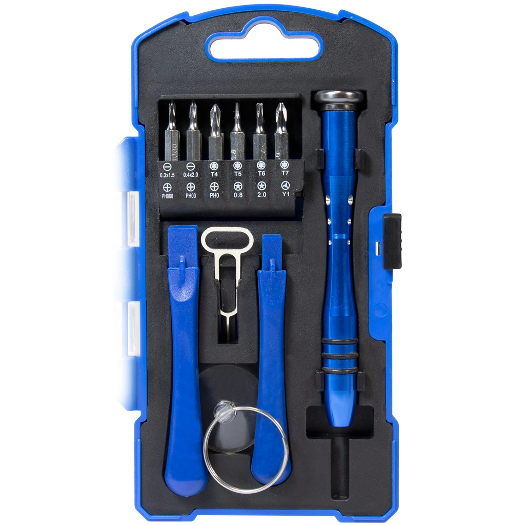Skruvmejselset / reparationskit 17 delar