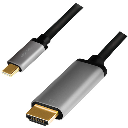 USB-C -> HDMI 4K/60Hz Aluminium 1,8m