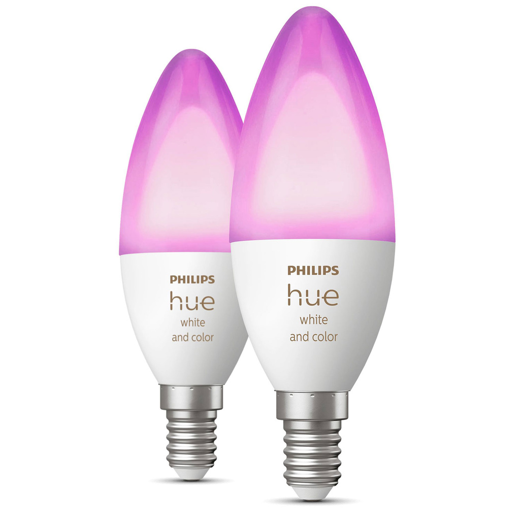 Hue White Color Ambiance E14 Kron 2-pack