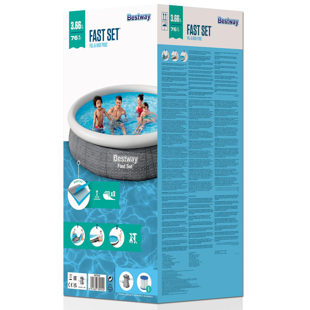 Fast Set Pool 3,66 x 76cm